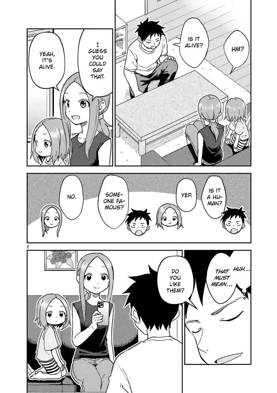 Karakai Jouzu no (Moto) Takagi-san Chapter 284 3